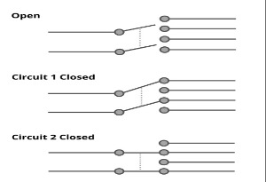 double pole double throw switch