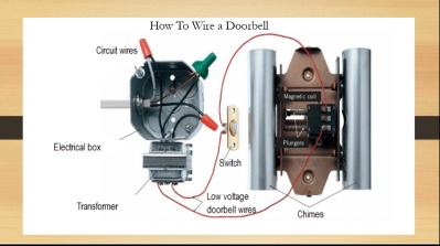 doorbell wiring/ how to wire a doorbell