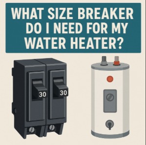 What size Breaker do I need for my Water Heater