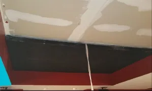 Hang the acoustic panels on your ceiling