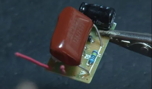 Attach positive and negative wires to the power unit