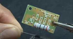 mount the 20 ohm resistor