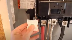 Connect the main ground wire