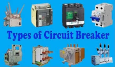 Types of circuit breakers