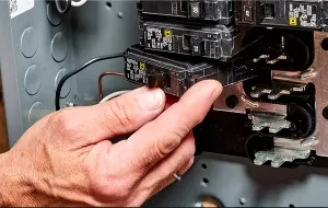 remove the old breaker