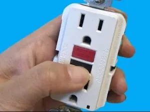 gfci outlet won’t reset