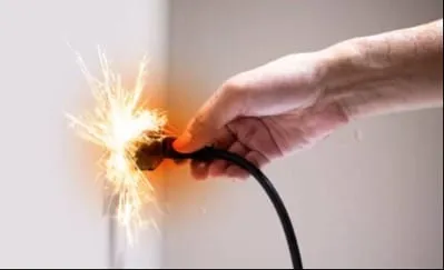 outlet sparking